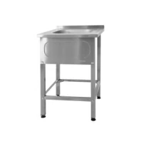 Ванна моечная ВМЦн 600 «Norma Inox» м/о 400x500x250 (ножка профильная)