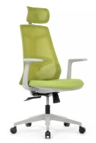 Кресло Гем 6230A-HS (ткань зеленая/сетка )