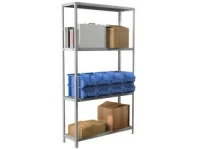 Стеллаж металлический MS 160/100x40/4м