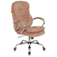 Кресло Бюрократ T-9950SL Fabric светло-коричневый Velvet 90