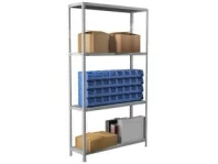 Стеллаж металлический MS 120/60x20/4M