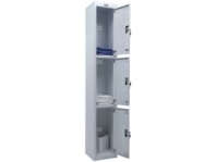 Металлический шкаф для одежды усиленный Практик ML 13-30x30